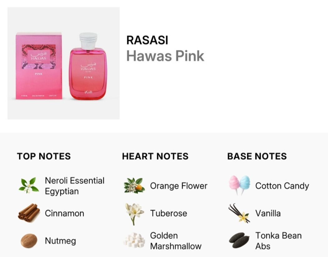 Hawas Pink 100ml