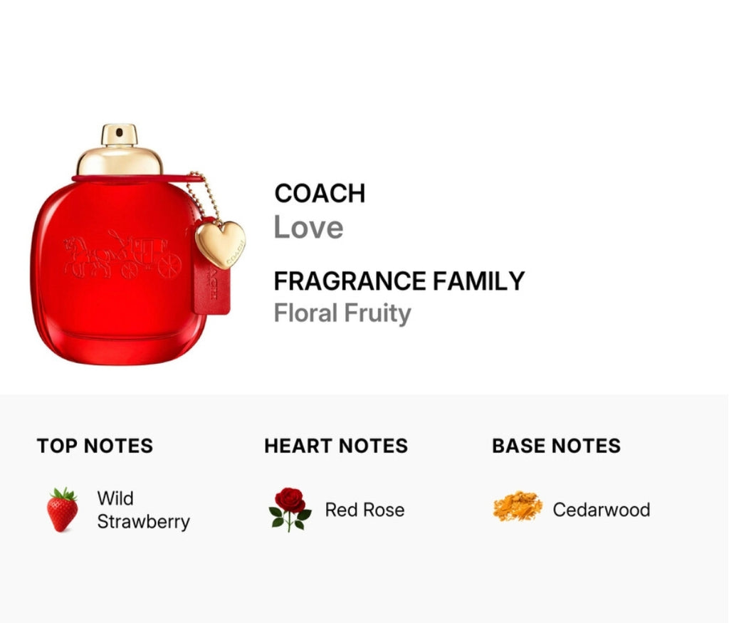 Coach Love 50ml