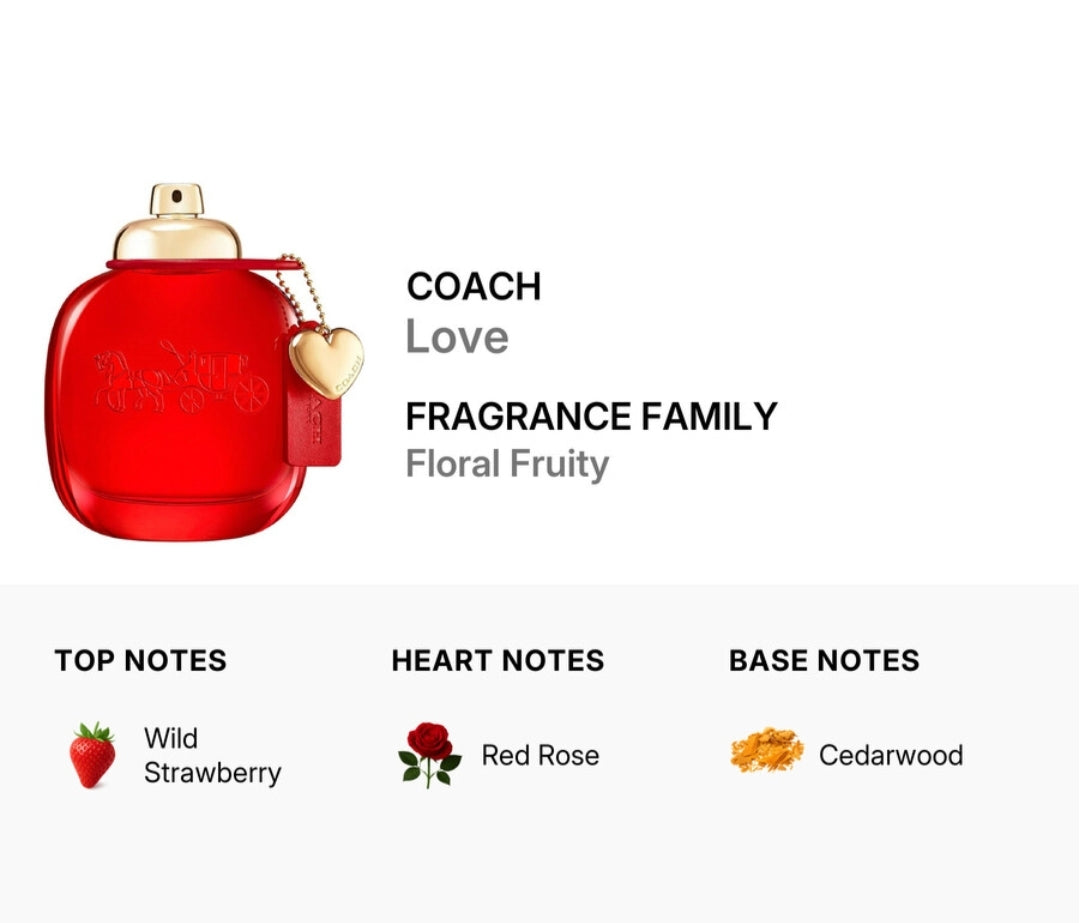 Coach Love 50ml